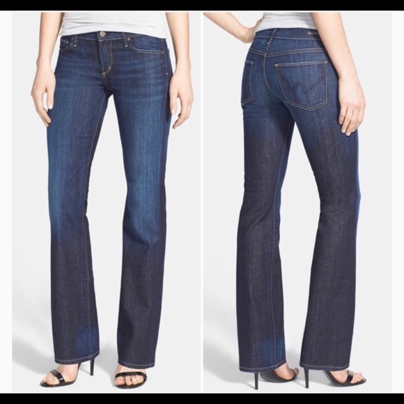 petite low rise bootcut jeans